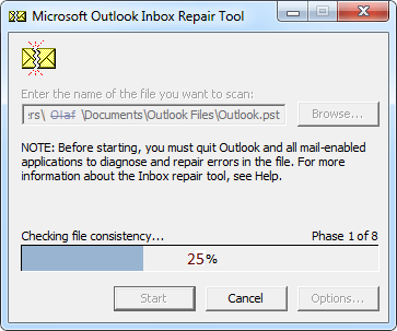 Click 'Start' to begin the file analysis process