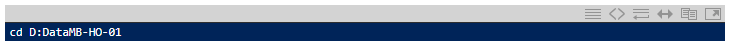Locate the folder containing Exchange database