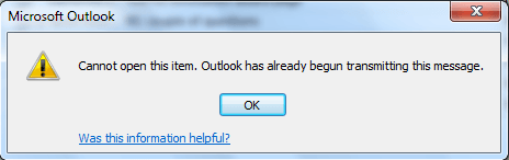 yahoo email stuck in outlook outbox