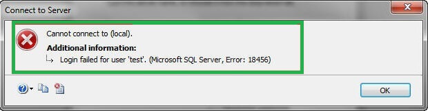 Trying to login on your SQL Server