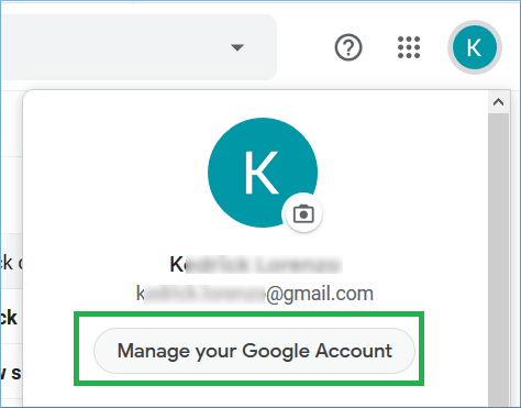 Manage your Google Account