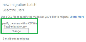 Click on Browse option to add the CSV file created earlier