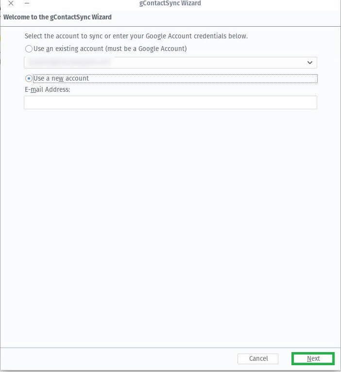 QContactSync Wizard
