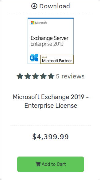 Exchange Server 2019 Enterprise