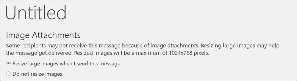 Resizing large images