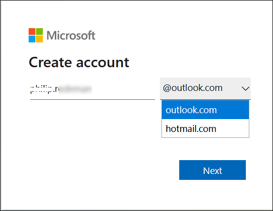 Provide a name to your account