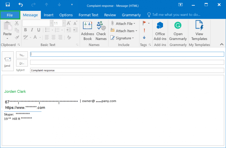 Stepbystep Guide to Create an Email Template in Outlook