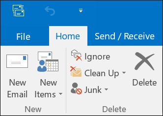 Open Outlook application and choose the respective Office 365 account