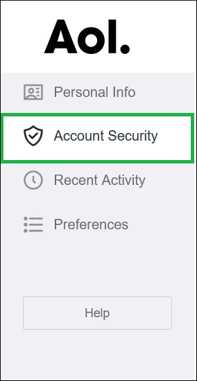 Select Account Security