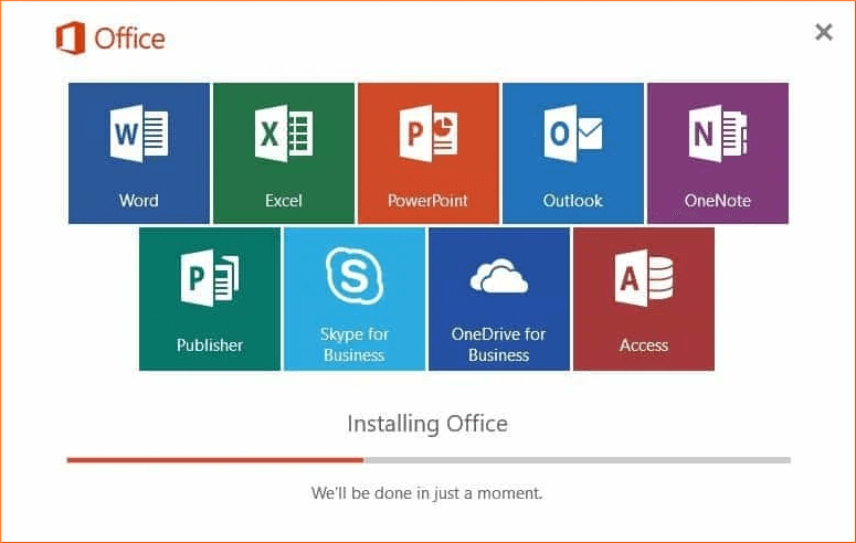 Entire Office will install again during the Online Repair