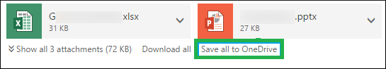 Save all to OneDrive