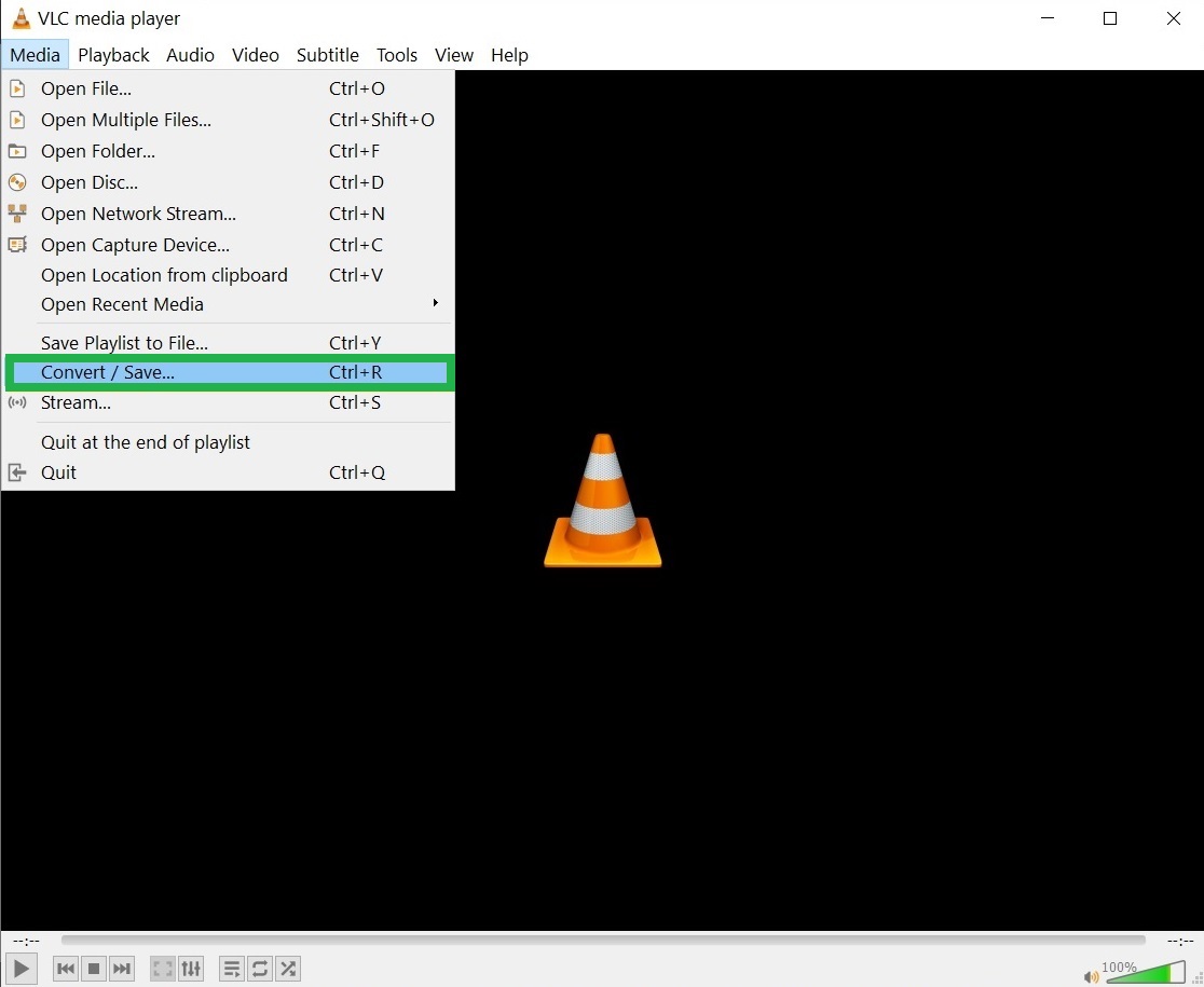 Start VLC Player