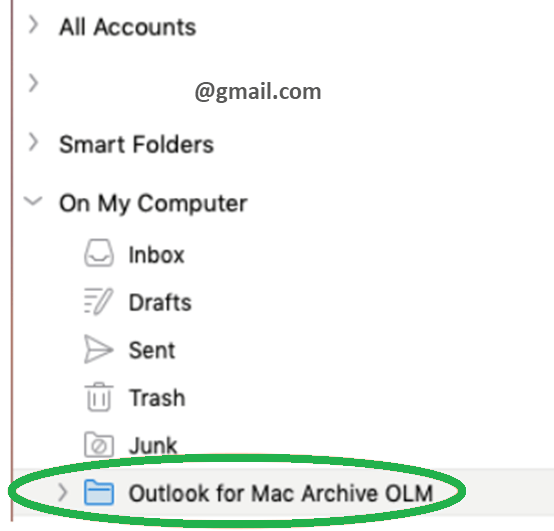 See all the archived files on the computer