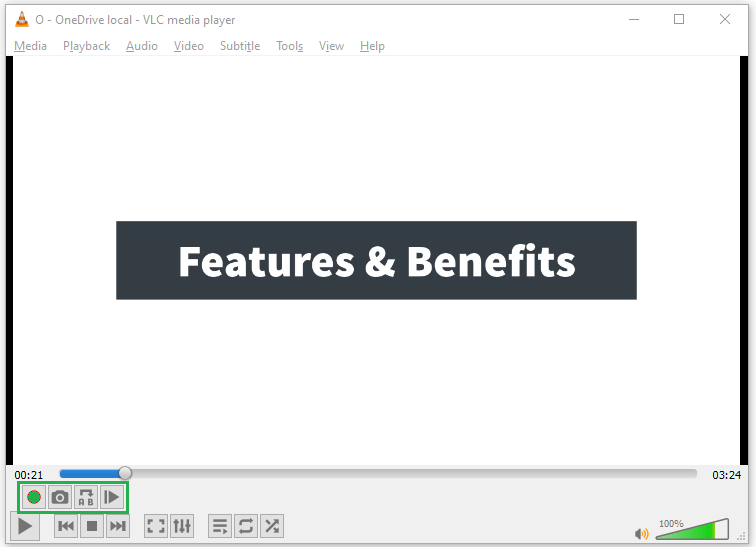 Find a few more video control options