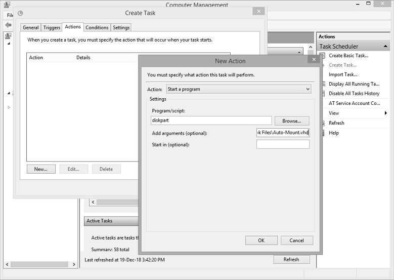 Choose Delay task for (time) under the Advanced Settings