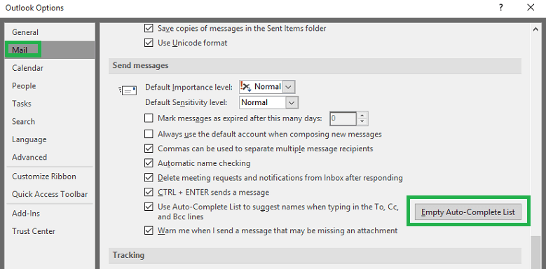 Choose the Empty Auto-complete list