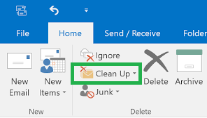 Click on the Clean Up section