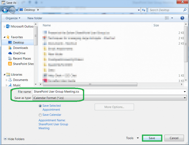 3 Methods to Export Outlook Calendar to ICS File