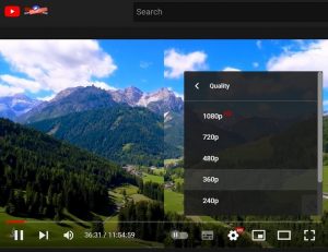 In Quality, choose a lower pixel value.