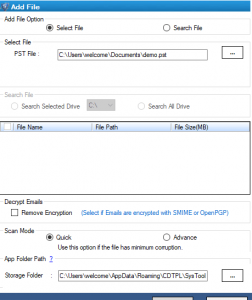 Now you can see the list of searched