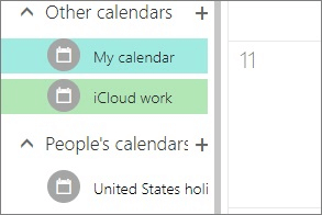 Select the ‘From Internet’ option and paste the iCloud calendar link