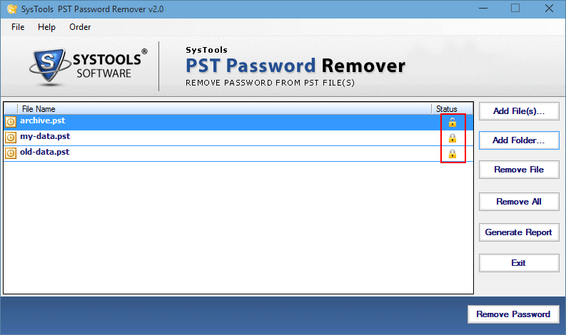 remove password